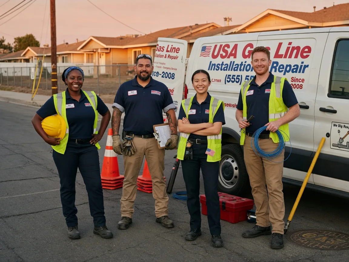 Gas Line Installation company in Fort Branch, IN